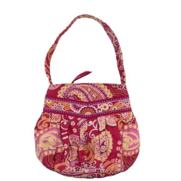 Vera Bradley Hannah Mini Raspberry Fizz Retired - Picture 1 of 6